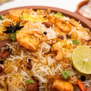 Biryani de Gambas